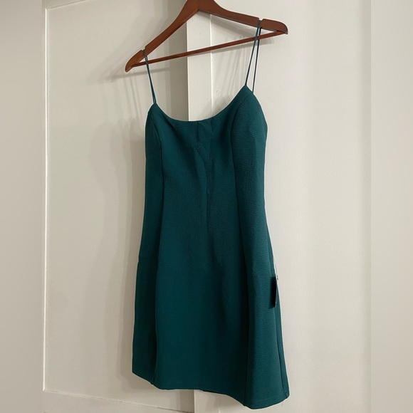 NWT Lulu's Stay Out Later Dark Teal Backless Bodycon Dress 🔥 Simply Sexy - Picture 9 of 9